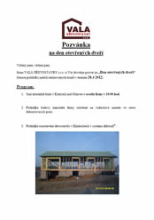Pozvánka na den otevřených dveří